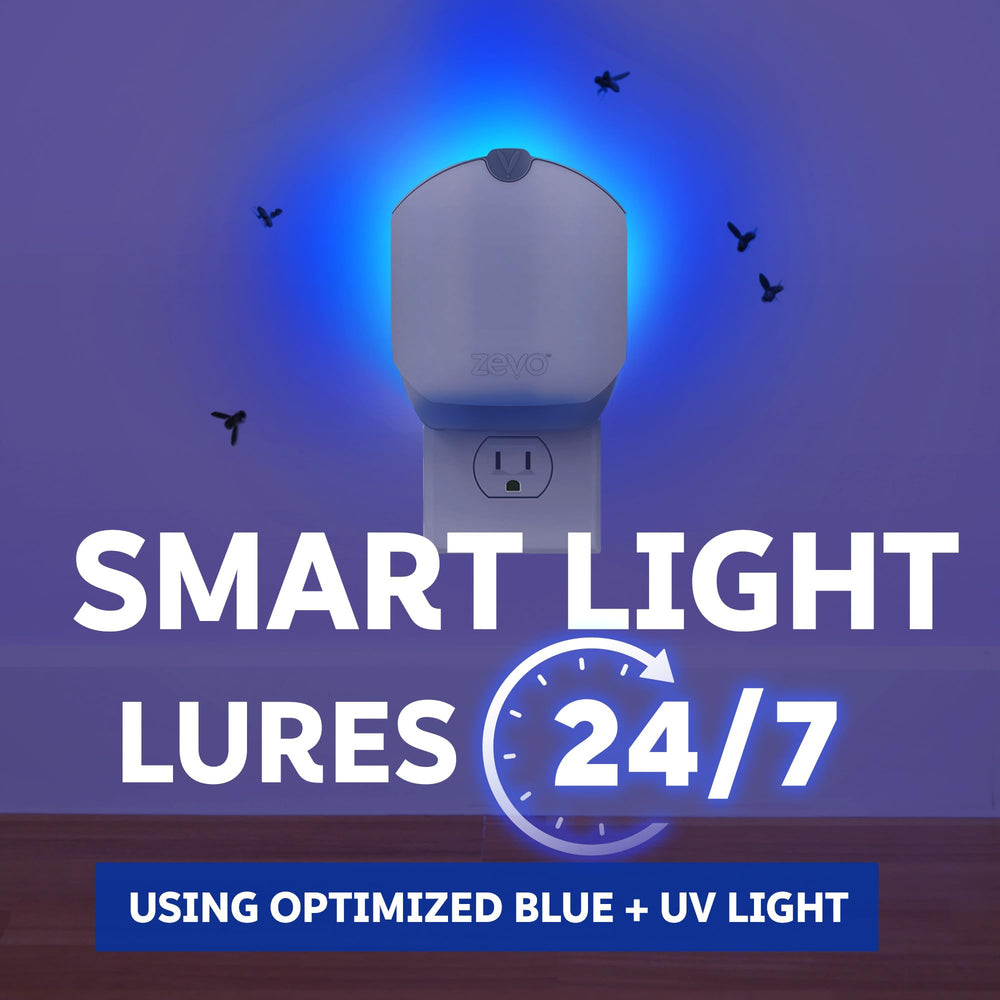 ZEVO refill installed in Compact device demonstrating easy snap-in replacement benefit