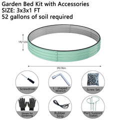 ZFHgarden close-up of galvanized metal texture highlighting rust-resistant protection