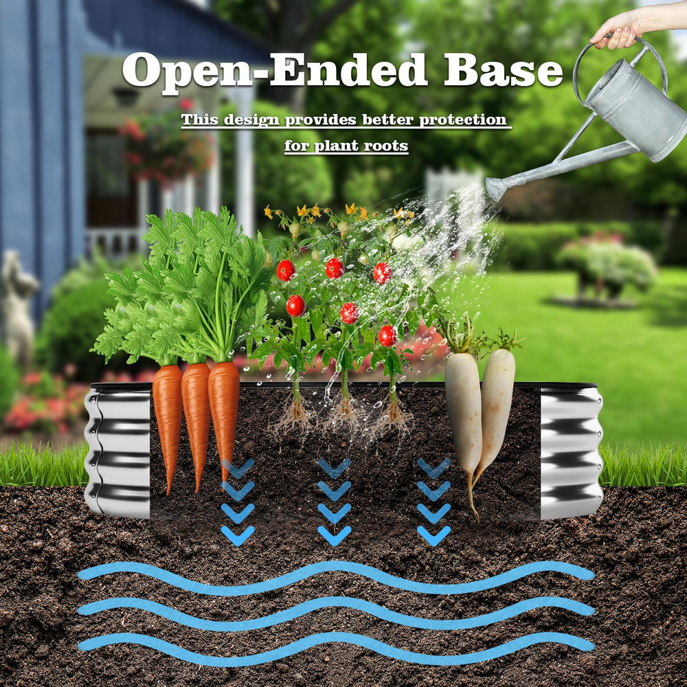 ZFHgarden planter in use with vegetables demonstrating compact productive planting