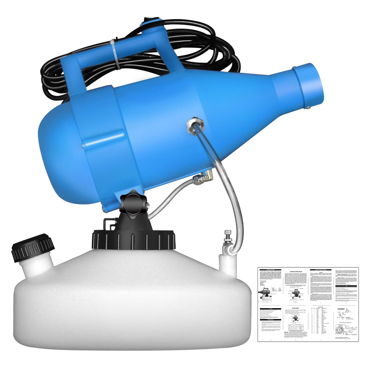 ZFULVO front view showing compact fogger for easy transport