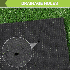 ZGR HOME&GARDEN backing detail with drainage holes for fast drying and easy cleaning