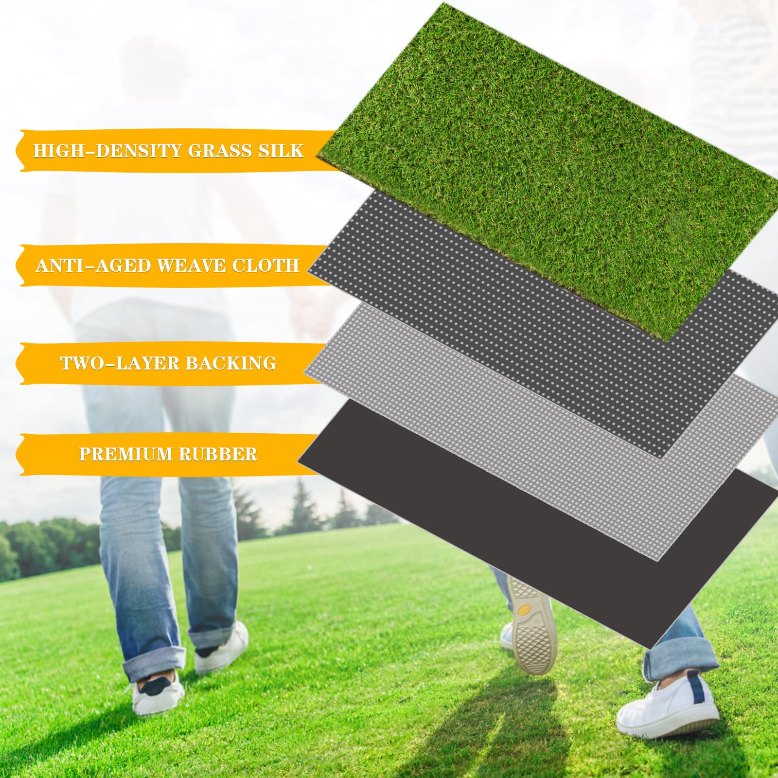 ZGR HOME&GARDEN turf installed on balcony showing instant green space benefit
