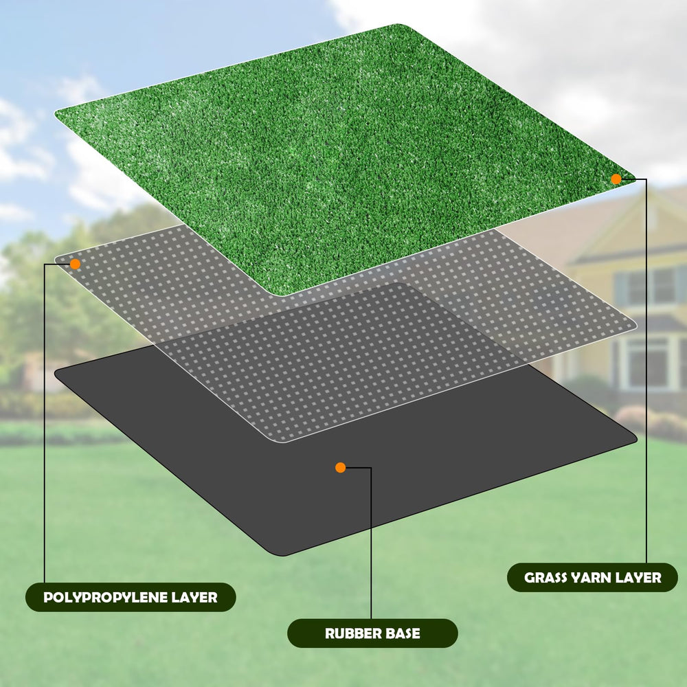 ZGR HOME&GARDEN size comparison with ruler showing 4x6 scale advantage