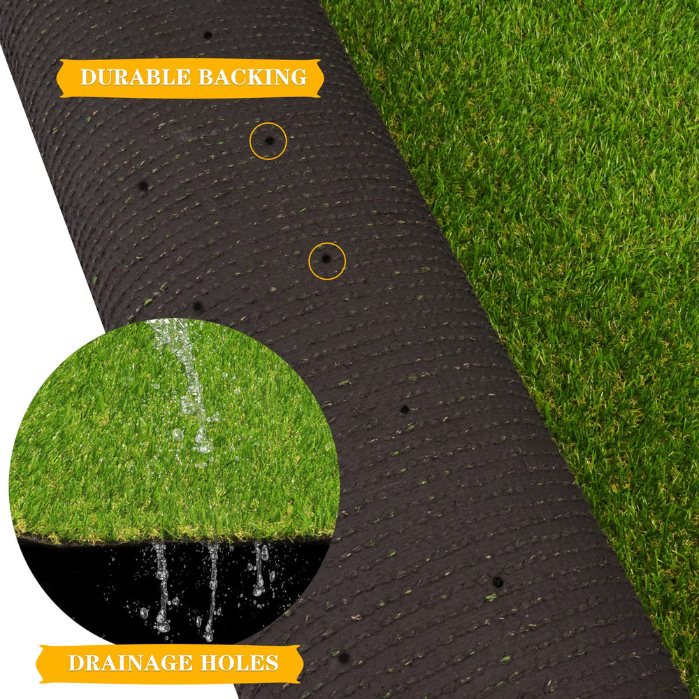 ZGR HOME&GARDEN pet using turf showing easy cleaning and durable play surface benefit