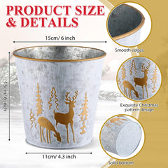 Zhehao close-up of elk and tree artwork highlighting decorative holiday detail