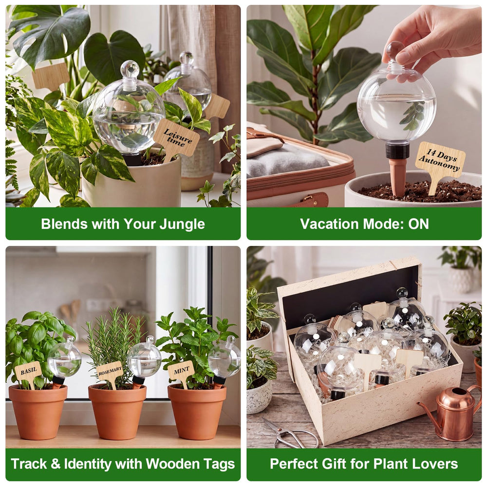 Zhehao wooden plant labels array for clear identification and organized gardening