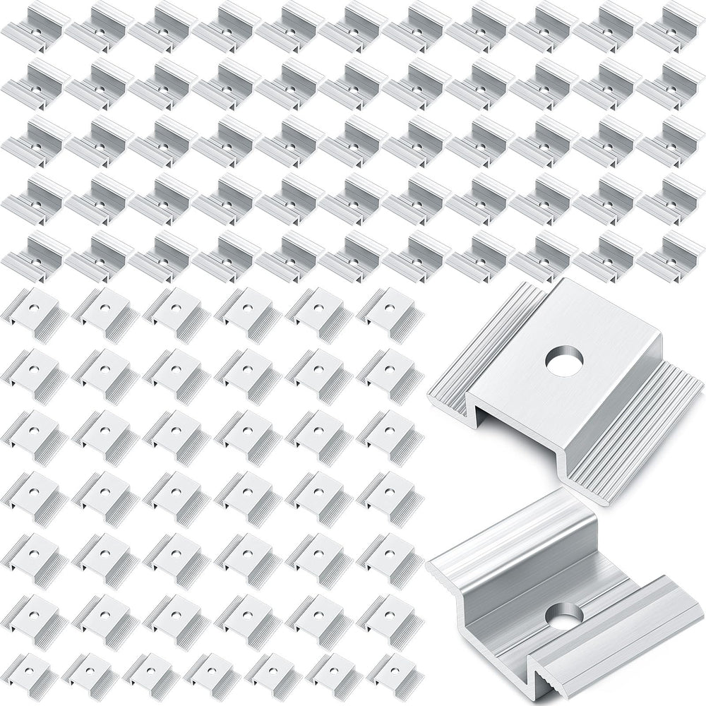 Zhengmy front view of 100-pack mid clamps showing package and quantity benefit