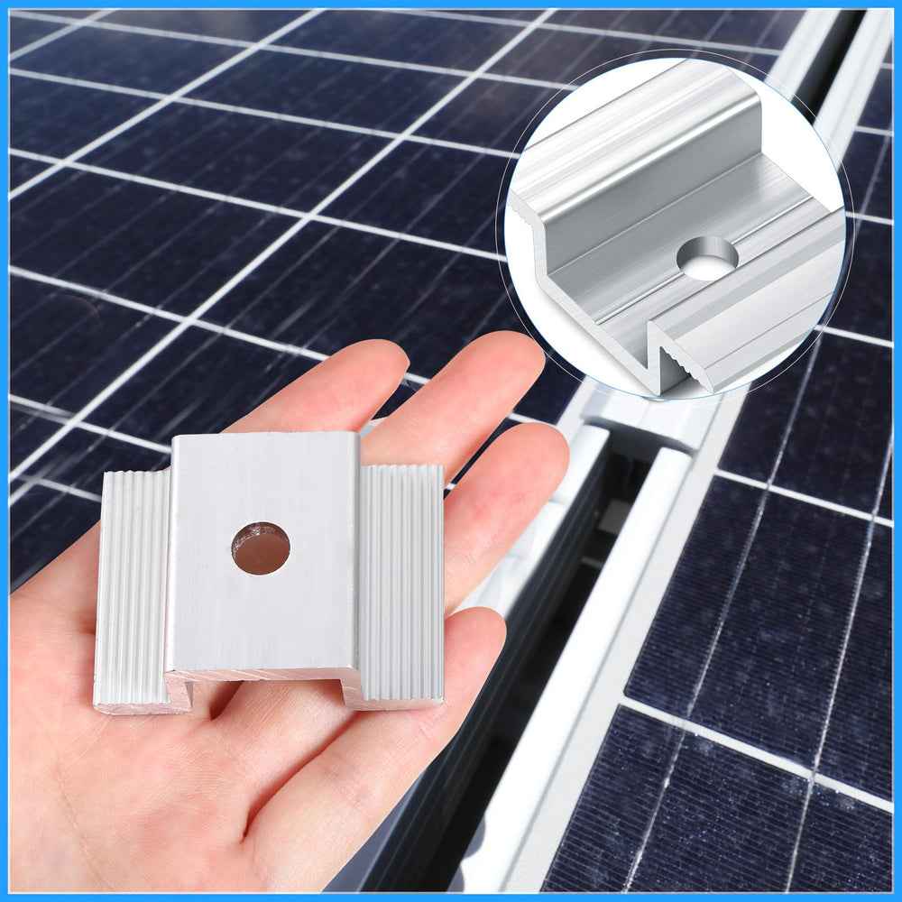 Zhengmy clamp installed between two panels demonstrating secure connection benefit