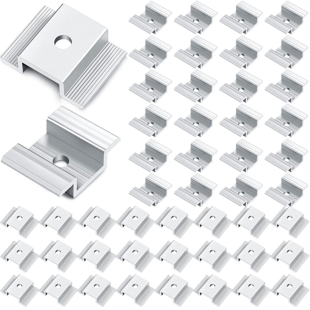 Zhengmy mid clamp front view showing clean aluminum finish and secure fit benefit