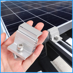 Zhengmy clamp mounted on rail side view demonstrating straightforward attachment