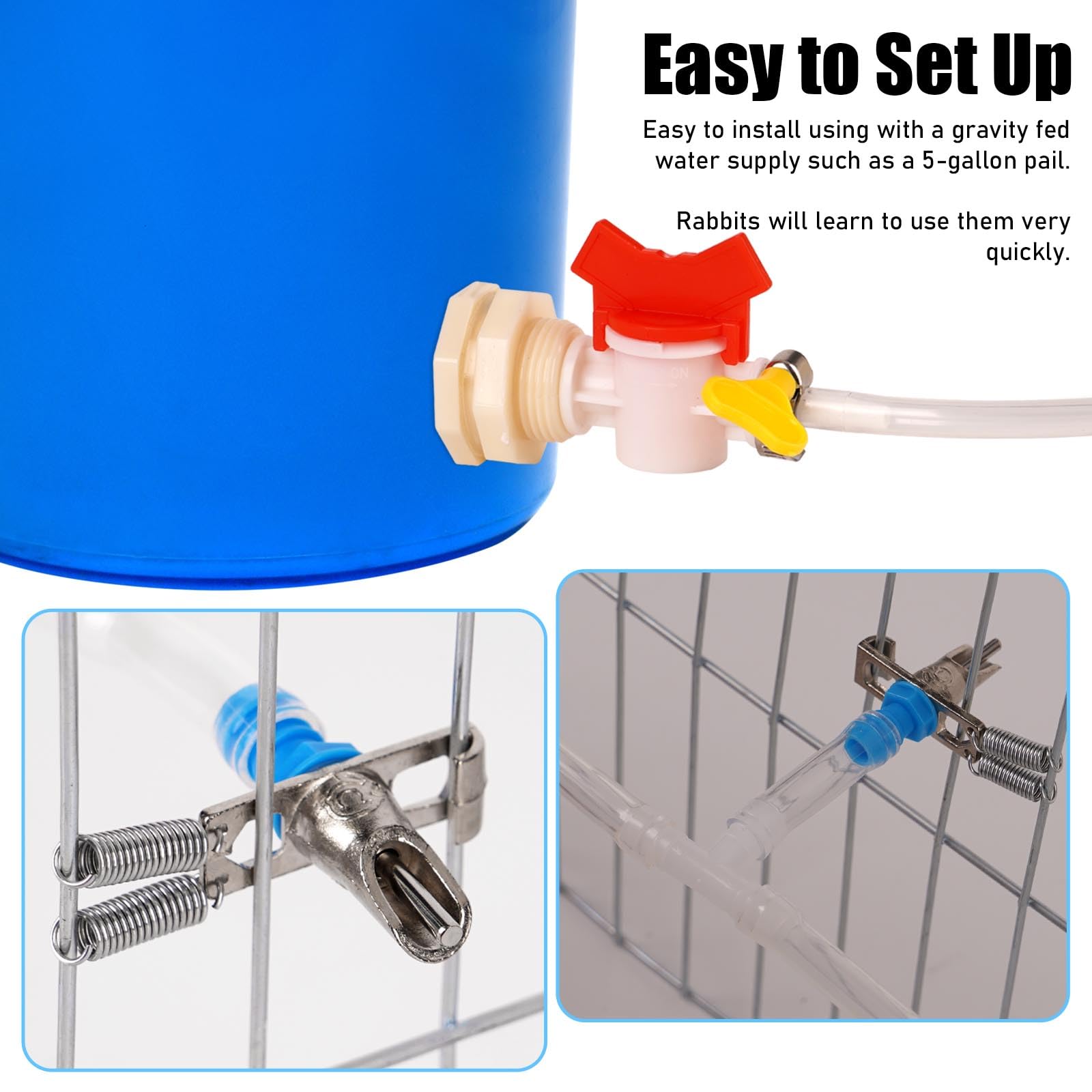 ZHEQOGZH 30mm hole opener detail showing clean cage wall installation