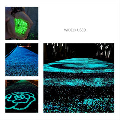 ZhiNuan glow stones in aquarium creating nighttime ambience for fish tanks