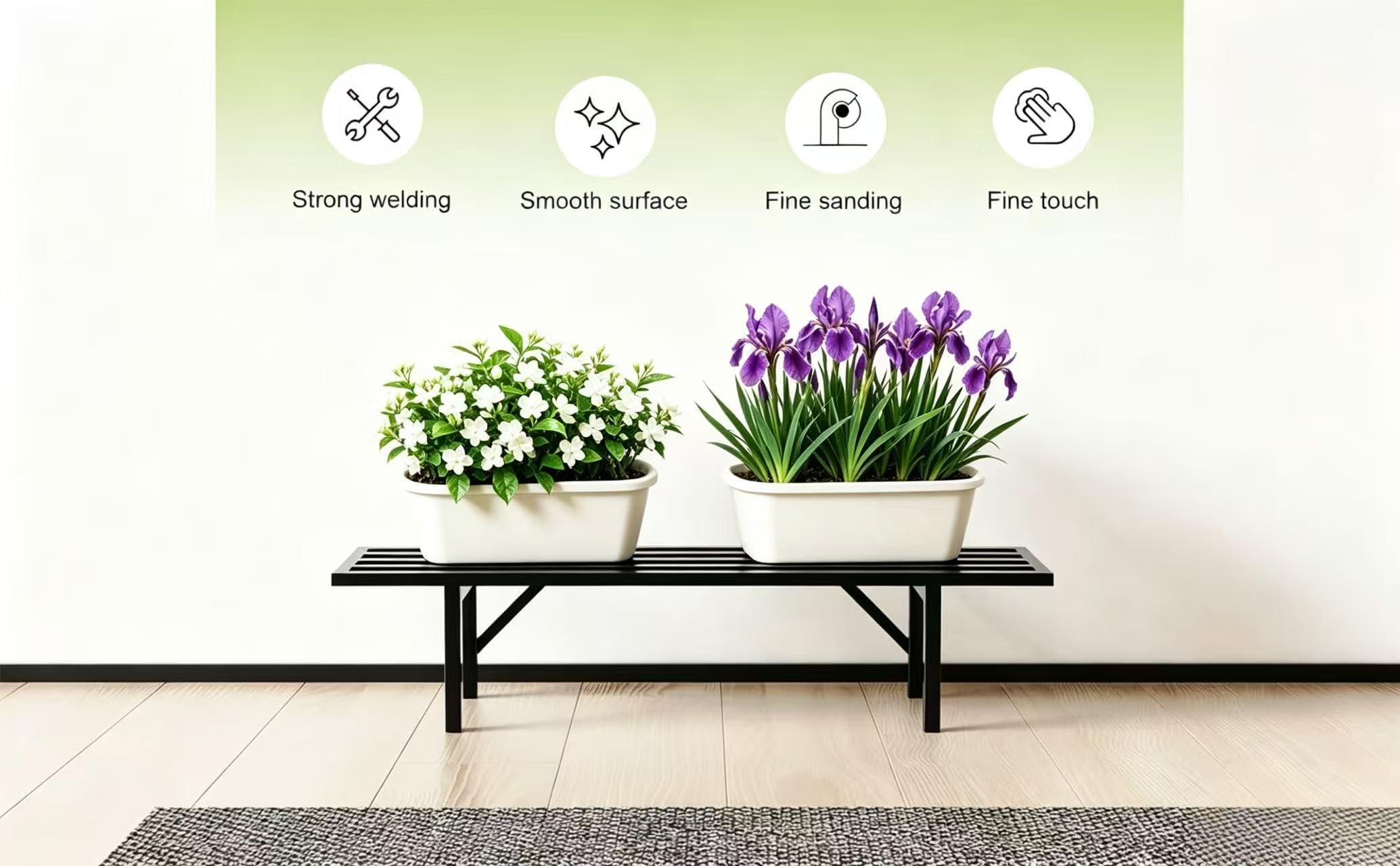 Zhongma included screws and brackets for straightforward assembly