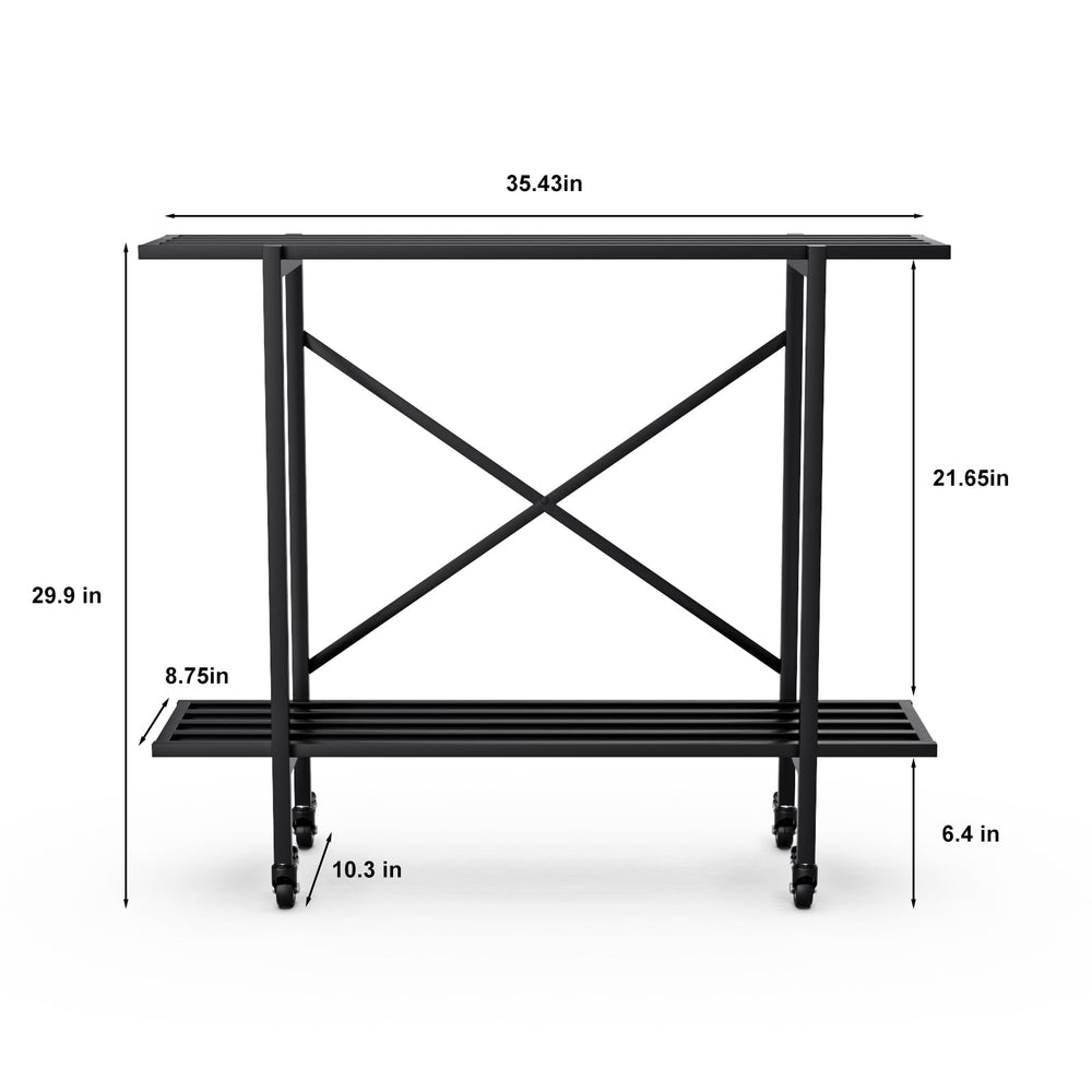 Zhongma bottom shelf close-up showing strong construction and even weight distribution