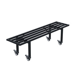 Zhongma front view of metal plant stand showing full length and finish benefit