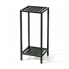 Zhongma front view of two-tier stand showing compact footprint and sturdy design