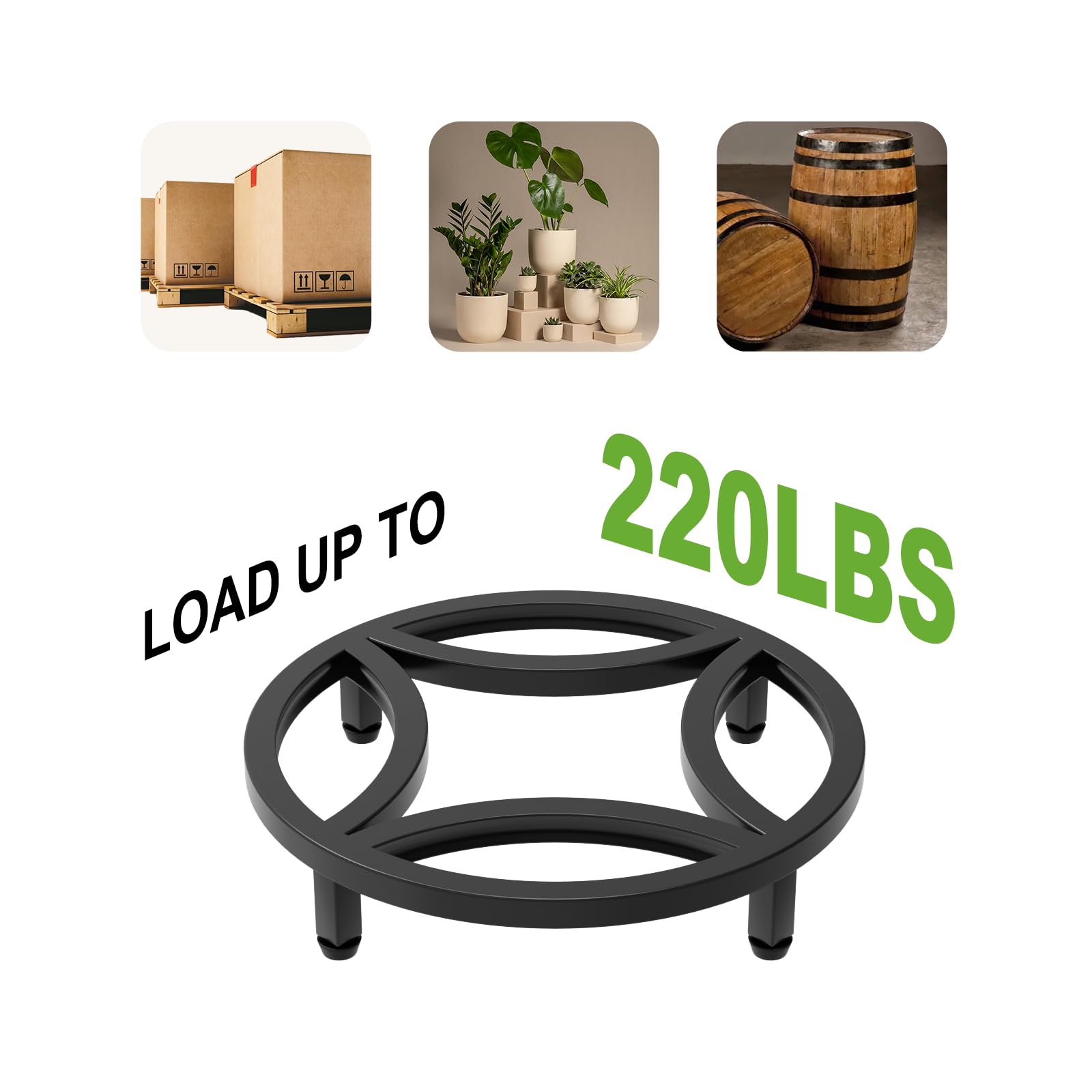 Zhongma stand under houseplant in living room improving ventilation
