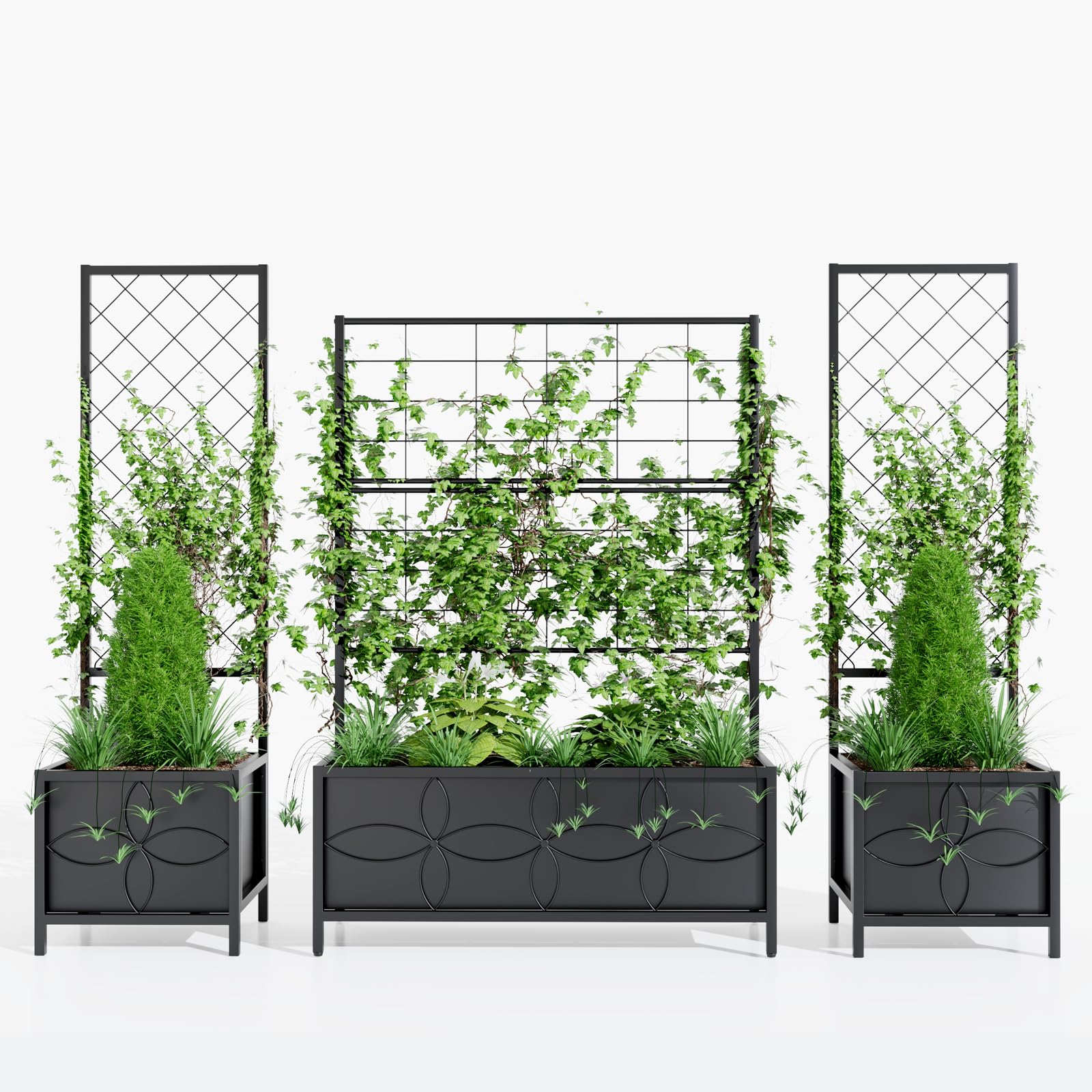 Zhongma lifestyle garden corner display creating an attractive planting spot