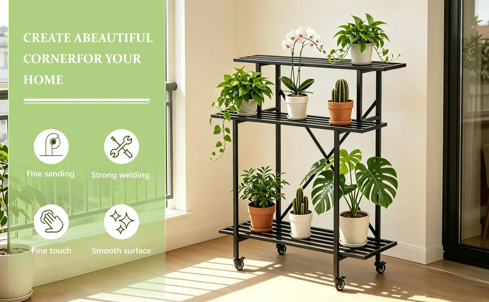 Zhongma on a balcony illustrating outdoor styling and easy relocation benefit