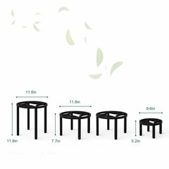 Zhongma three sizes side-by-side for tiered display and space saving