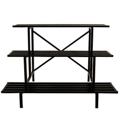 Zhongma shelf surface detail highlighting sturdy carbon steel construction