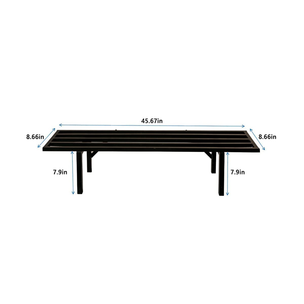 Zhongma top shelf surface detail showing flat metal platform for pots and trays