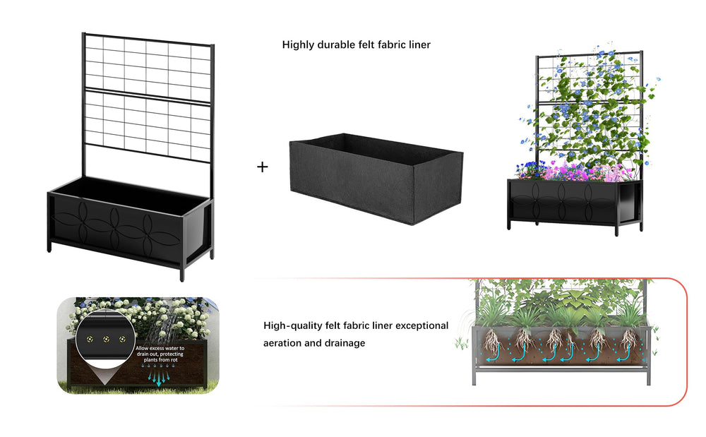 Zhongma trellis supporting climbing plant for stronger vine training