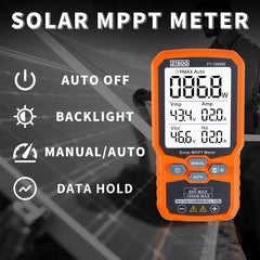 ZIBOO FT-1000W backlit LCD in low light, easy rooftop reading benefit