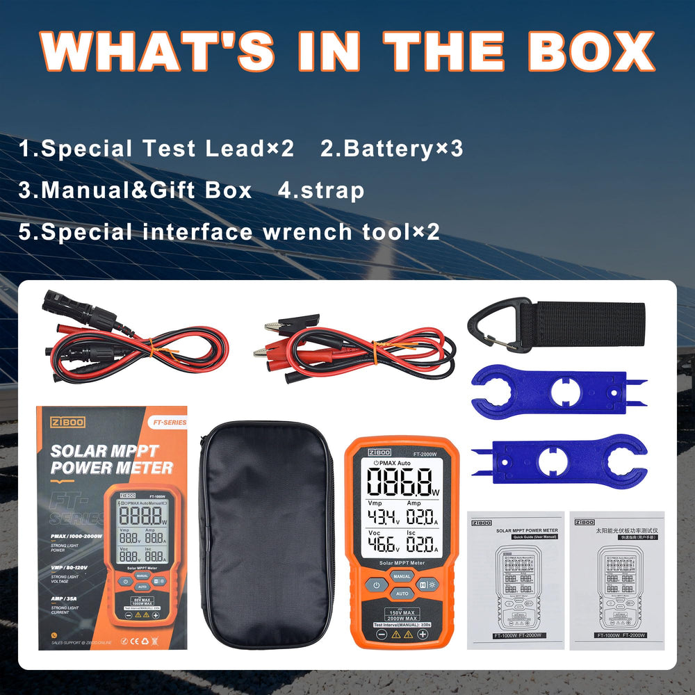 ZIBOO FT-2000W empaque profesional listo para envío, beneficio protección en transporte
