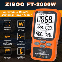 ZIBOO FT-2000W sondas con doble aislamiento, beneficio seguridad en alta tensión