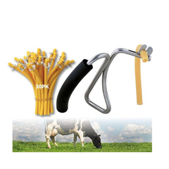 Zikimed stainless steel bander front view showing ergonomic grip and durable finish