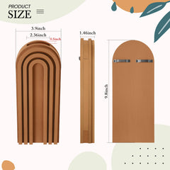 Ziliny close-up wood grain detail highlighting smooth finish and handcrafted durability