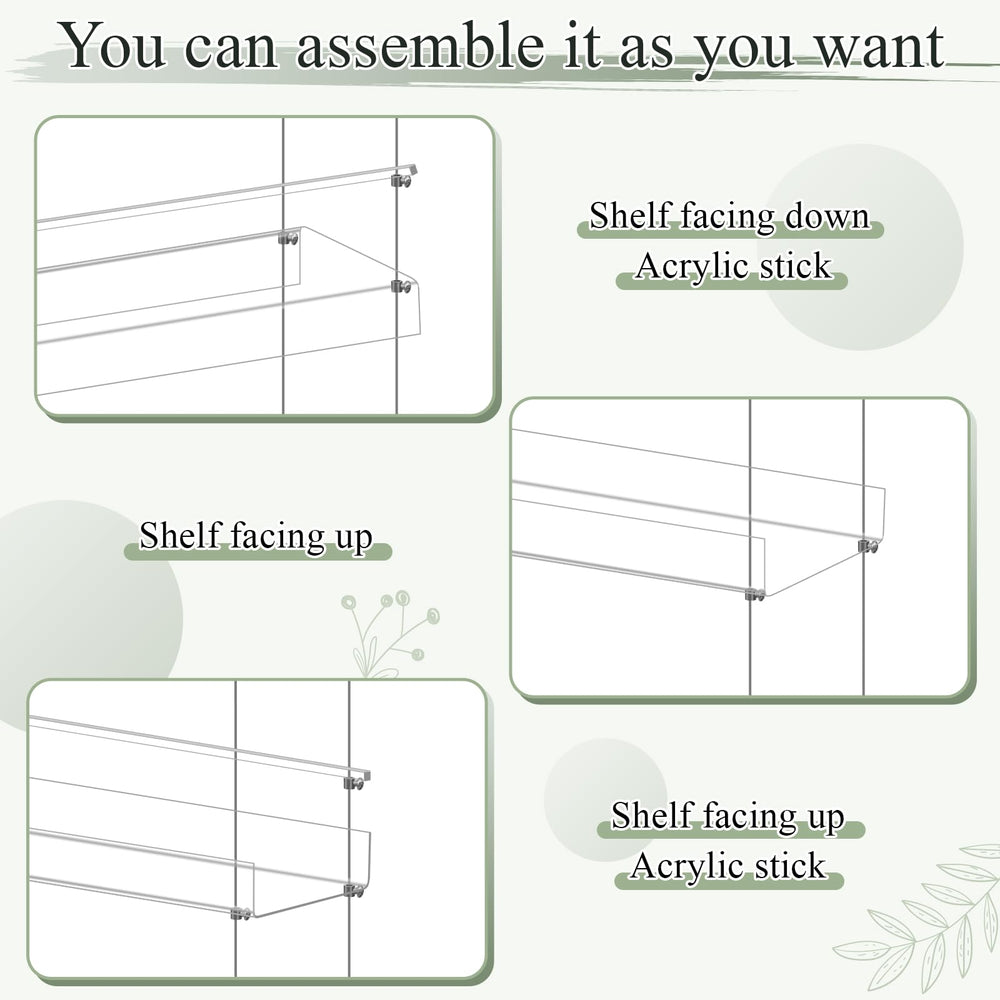 Ziliny hardware and assembly components laid out for easy installation