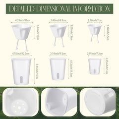 Ziliny inner pot removed to show separation for simple re-potting and cleaning