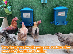 ZINZINULER hung on a wire fence to keep cups clean and off bedding
