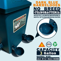 ZINZINULER waterer float valve detail ensuring automatic shutoff and overflow prevention