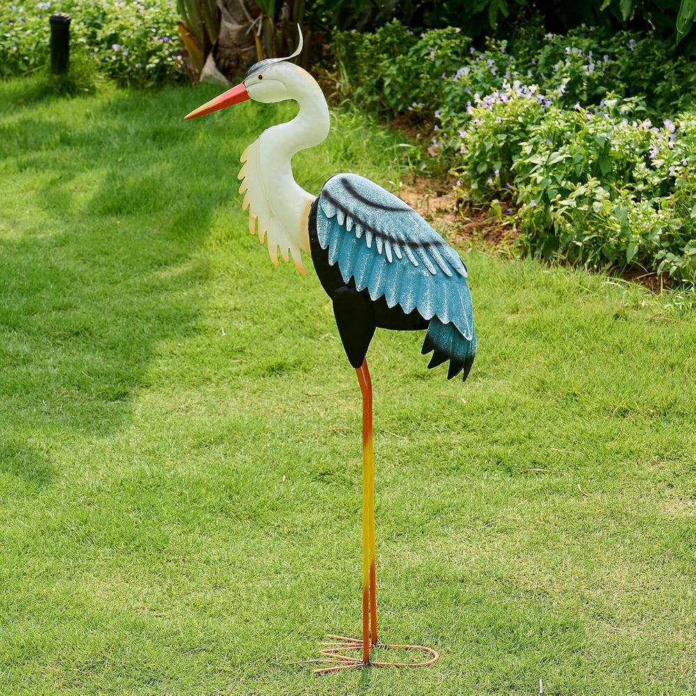 ZioWio blue heron front view showing elegant profile and curb appeal
