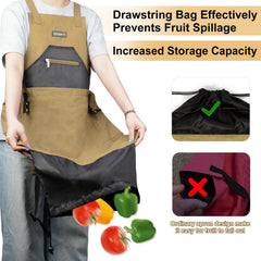 ZIOZERTT drawstring bag detail demonstrating secure closure and protected harvests