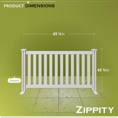 Zippity Outdoor Products close-up of vinyl grain highlighting durable, low-maintenance texture
