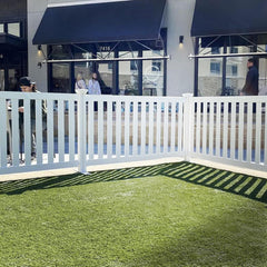 Zippity Outdoor Products Davidson front panel showing clean white finish and instant curb appeal
