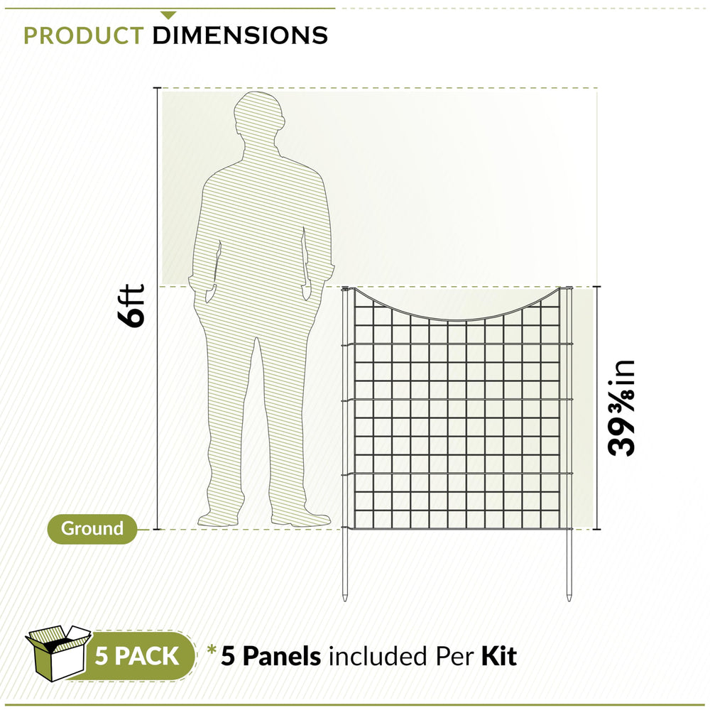 Zippity fence forming dog playpen in backyard showing containment benefit