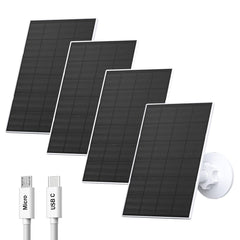 Zivif front-facing panel showing compact solar cell array and USB port for reliable charging