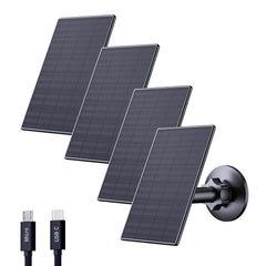 Zivif front packaging showing four solar panels and mounting parts for easy installation