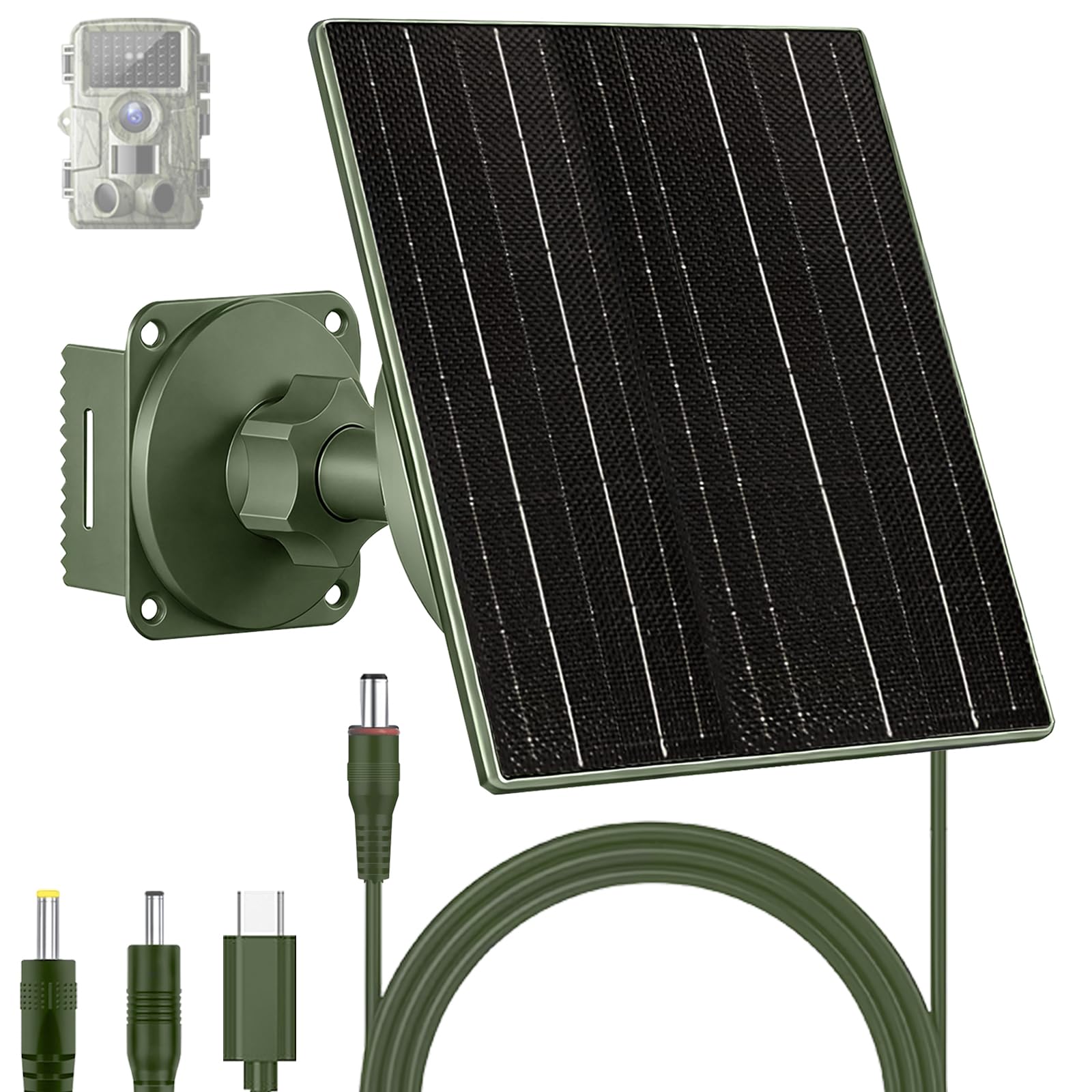 Zivif front view of solar panel showing compact design and reliable power
