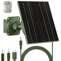 Zivif front view of solar panel showing compact design and reliable power