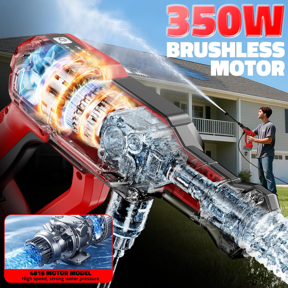 ZixDeNex close-up of 6-in-1 nozzle showing adjustable spray modes for versatile cleaning