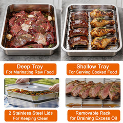 ZKEEWUP stainless lids stacked to show snug fit and spill protection