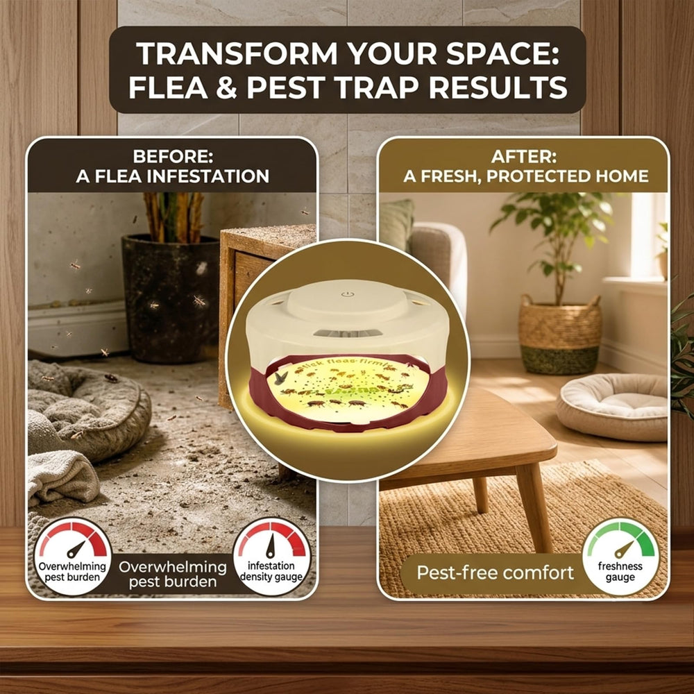 ZLieatmp adhesive pad with trapped small insects illustrating effective capture
