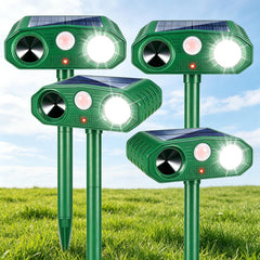 ZLieatmp front view showing unit face and LEDs, deters wildlife quickly