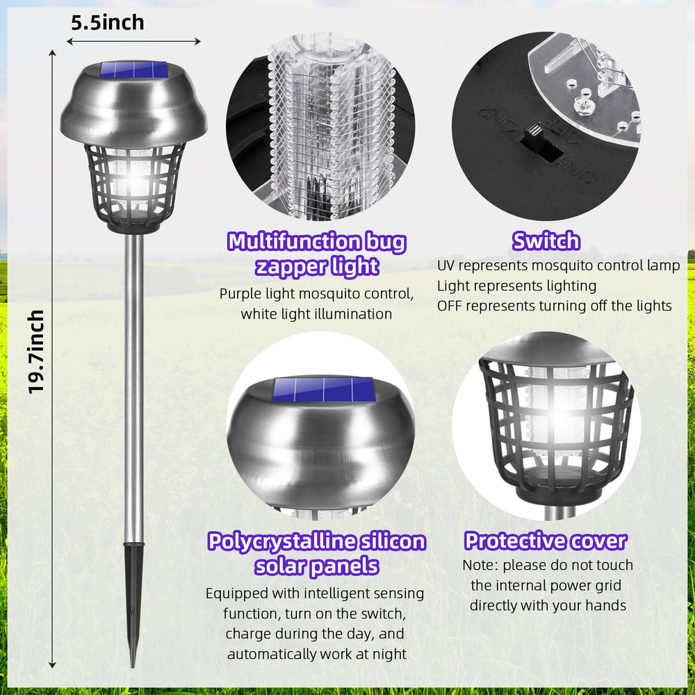 ZLieatmp four units arranged around yard perimeter, creates targeted outdoor defense